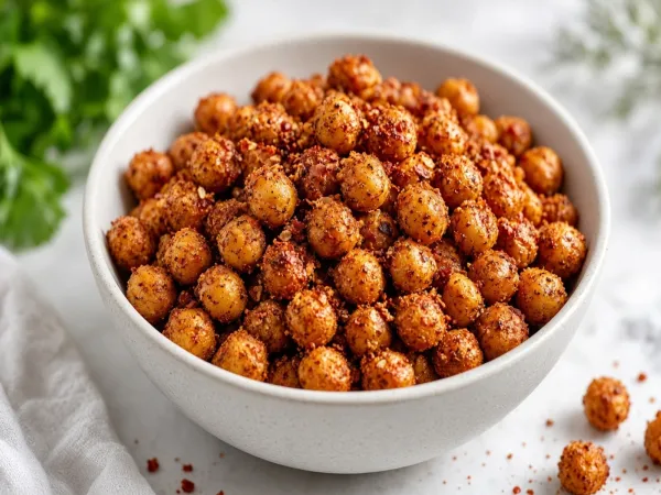 Spicy Roasted Chickpeas