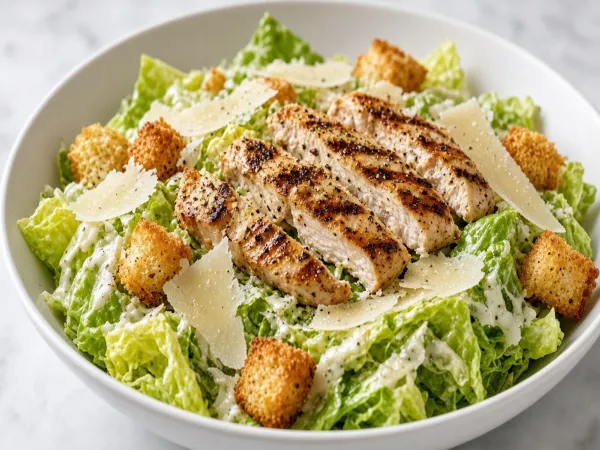 Easy Chicken Caesar Salad