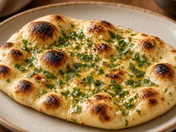 Soft Garlic Naan