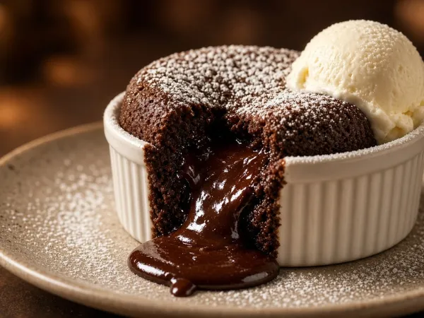 Soft Chocolate Lava Cake