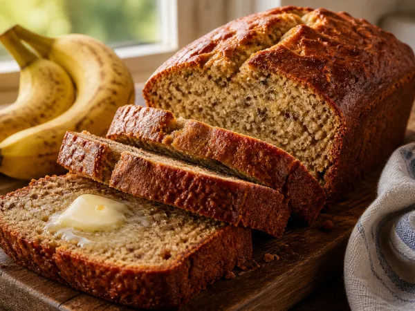 Classic Moist Banana Bread