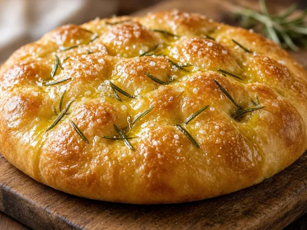Soft Homemade Focaccia