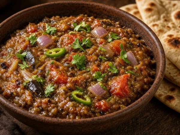 Easy Baingan Bharta