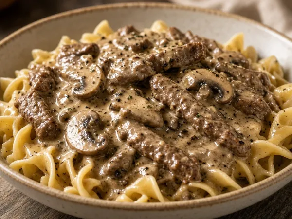 Easy Beef Stroganoff