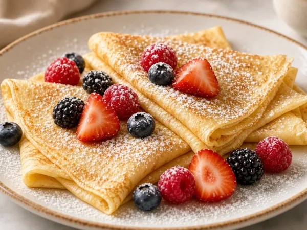 Soft Homemade Crepes