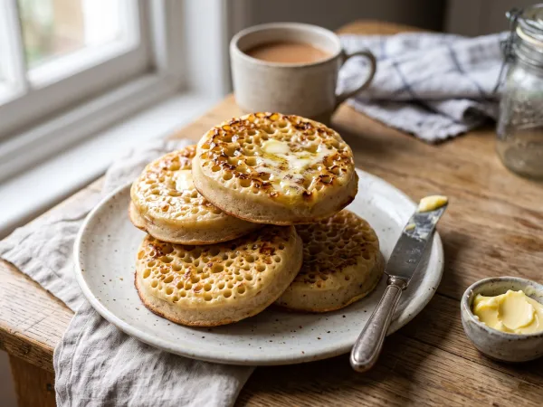 Easy Crumpets