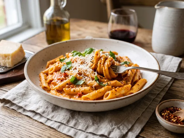 Easy Penne alla Vodka