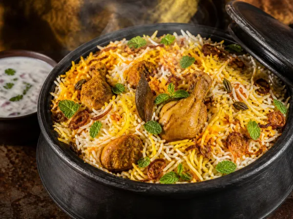 Hyderabadi Chicken Biryani