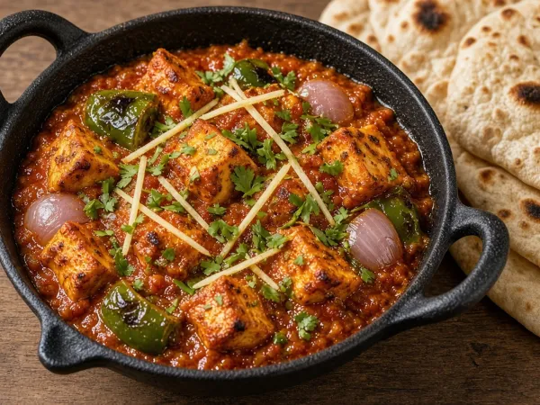 Easy Kadai Paneer