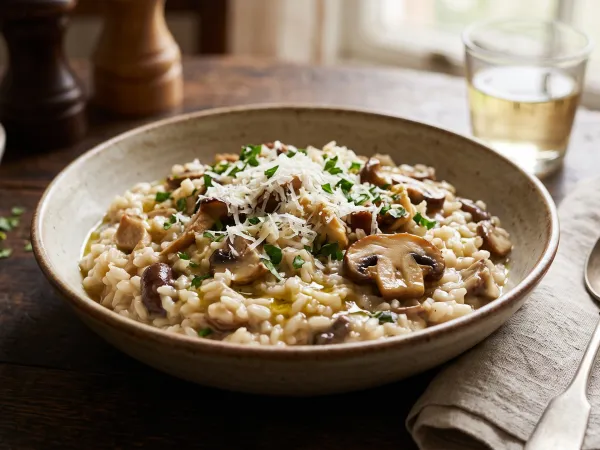 Mushroom Risotto