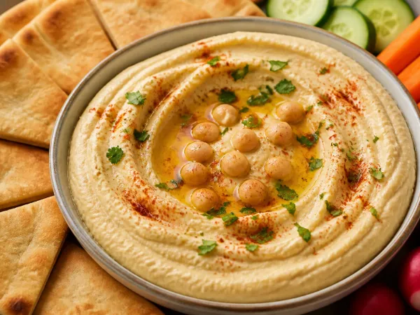 Creamy Homemade Hummus