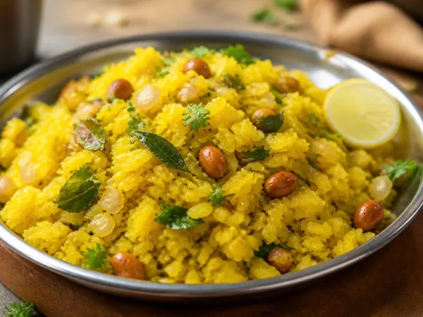 Maharashtra-Style Kanda Poha