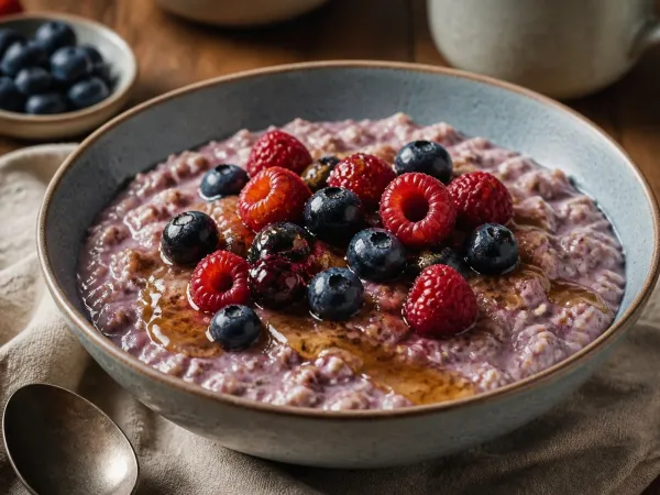Creamy Scottish Berry Porridge