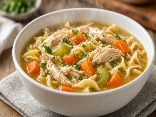 Homemade Chicken Noodle Soup