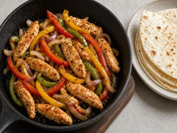 Easy Chicken Fajitas
