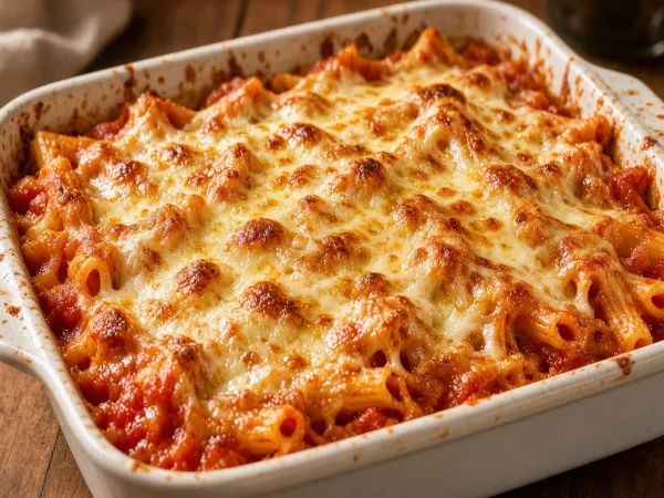 Baked Ziti with Mozzarella
