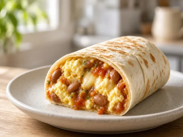 Easy Breakfast Burrito