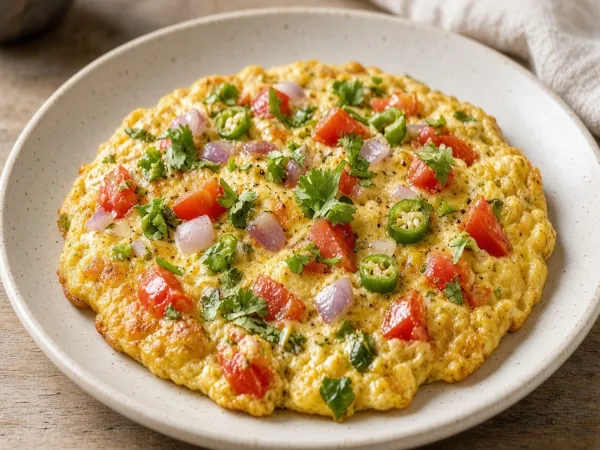 Soft Masala Omelette