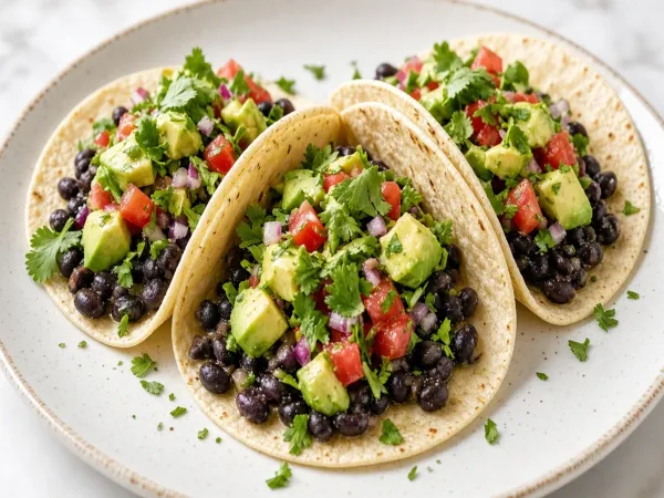 Easy Black Bean Tacos